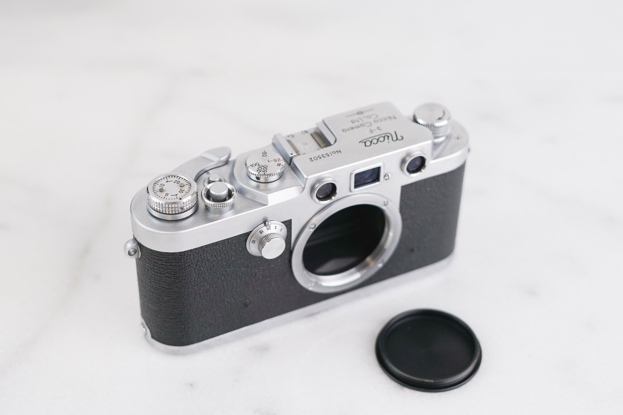 Nicca 3F 35mm Film Leica Thread Mount Rangefinder Camera - Rare Advance  Lever Version (CLA'd) — F Stop Cameras